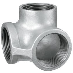 COTOVELO COM SAIDA LATERAL GALVANIZADO BSP