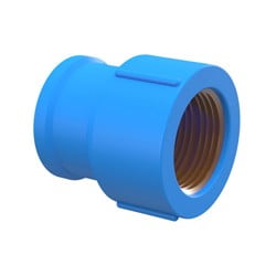 LUVA PVC SOLDAVEL COM BUCHA DE LATAO